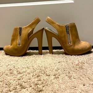 Michael Kors Open Toed Heeled Booties